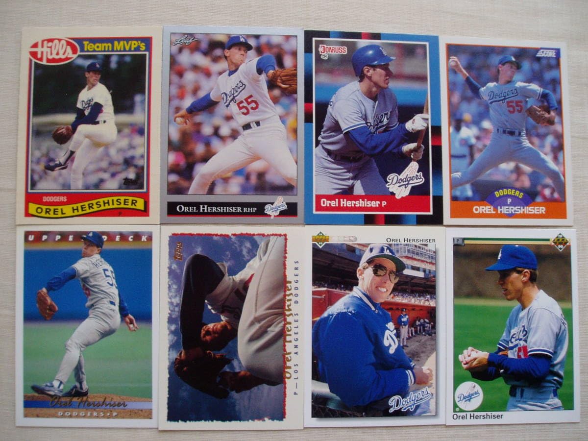 Amazon.co.jp: オーレル・ハーシュハイザー【OREL HERSHISER】8枚
